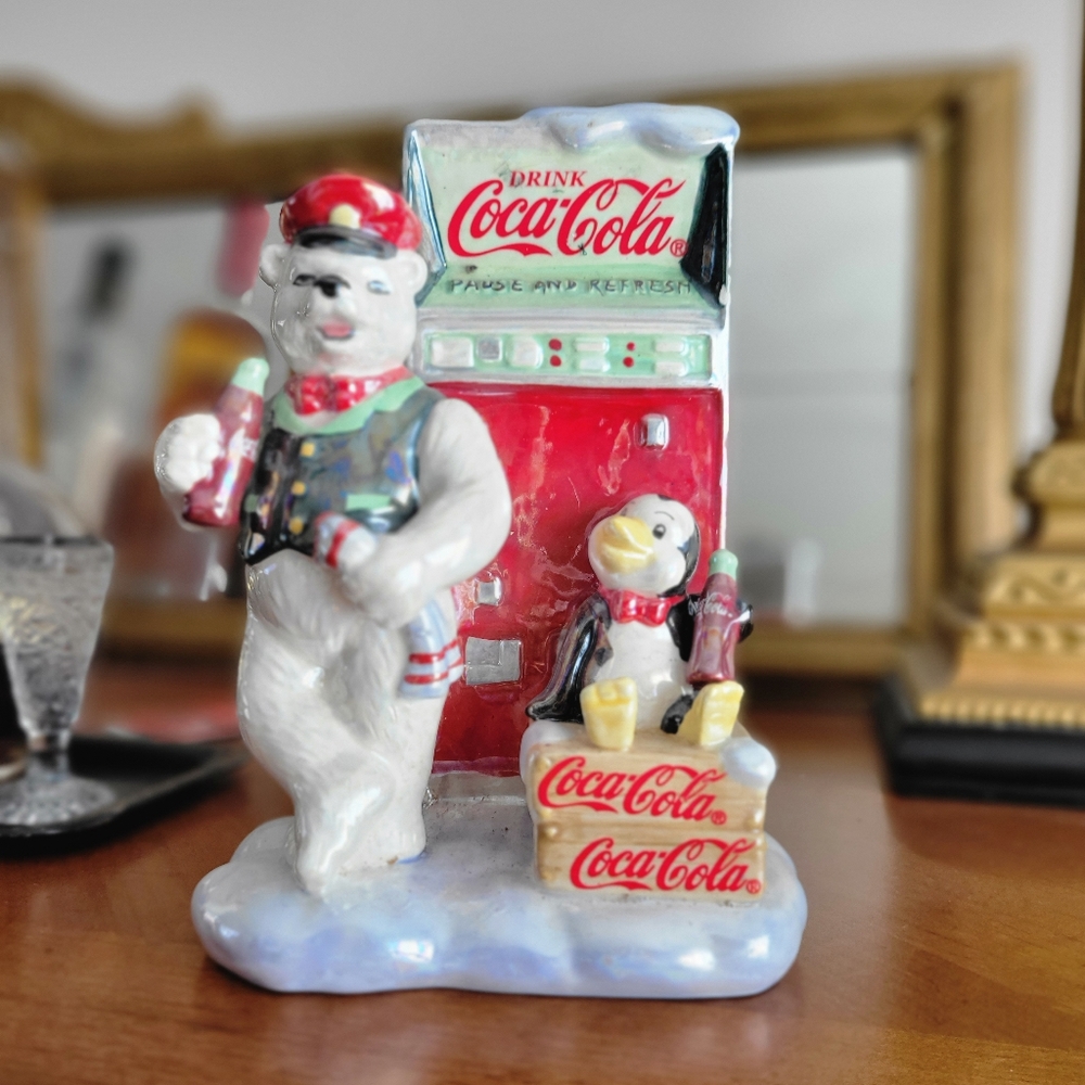 Vintage Coca-Cola Christmas Figurine